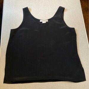 Josephine Chaus Collection, Women’s, size 8, black silk, sleeveless,  blouse.